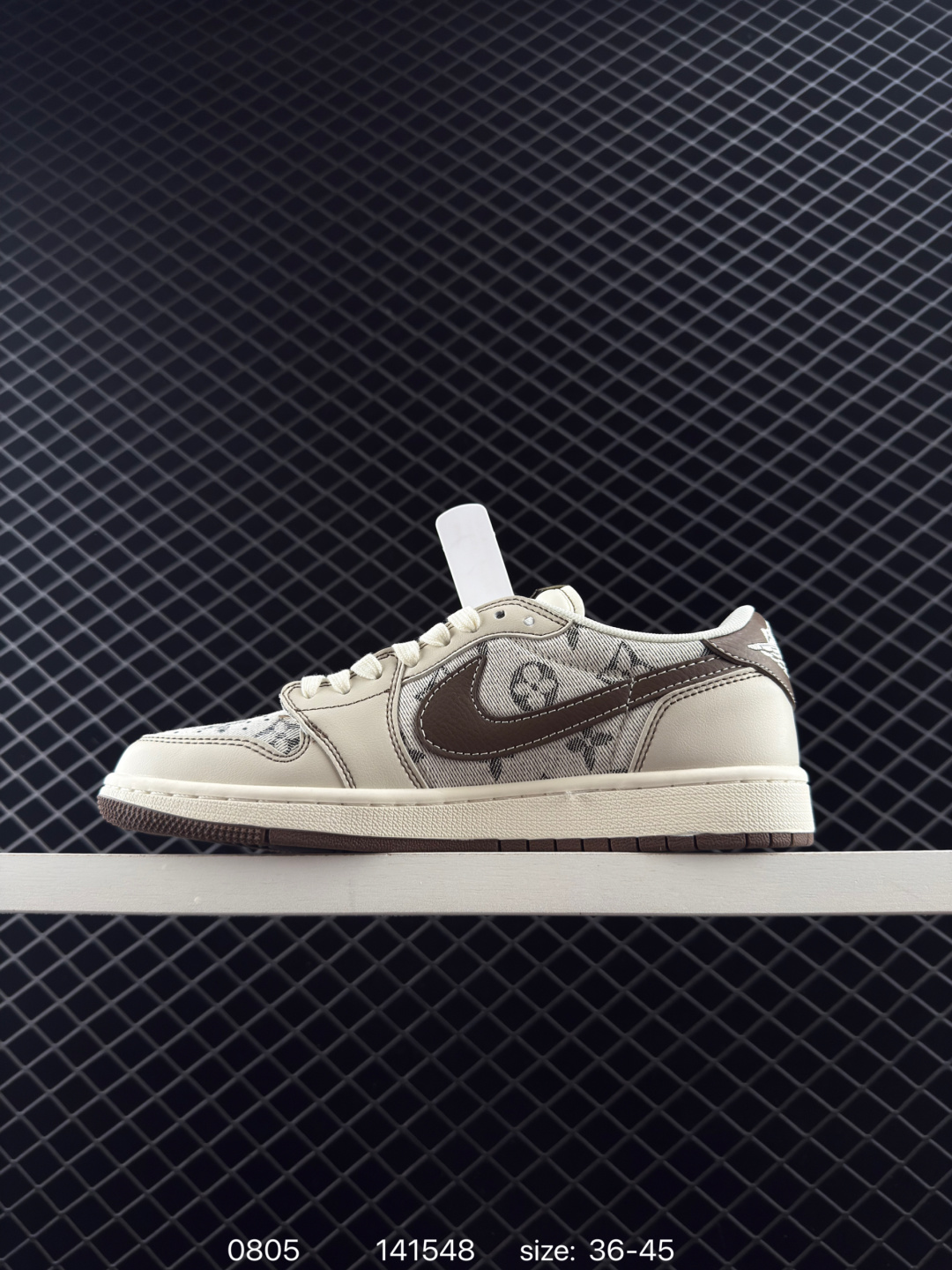 Fragment x Travis Scott x LV Air Jordan 1 Low